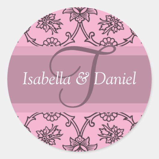 STICKER ROND LETTRE T ÉCHELONS D'ENVELOPPE MONOMOBILE (Devant)