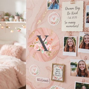 Sticker Rond Lettre X
