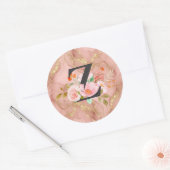 Sticker Rond Lettre Z (Enveloppe)