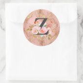 Sticker Rond Lettre Z (Sac)