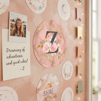 Sticker Rond Lettre Z