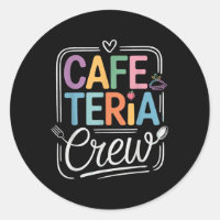 Lettres Colorées De L'Équipage De Cafétéria Avec I