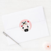 Sticker Rond Lettres d'amour (Enveloppe)