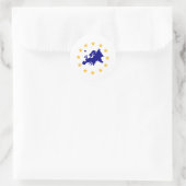 Sticker Rond L'Europe (Sac)