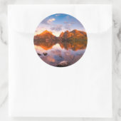 Sticker Rond Lever de soleil (Sac)