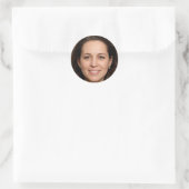 Sticker Rond Levez-vous et brillez (Sac)