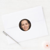 Sticker Rond Levez-vous et brillez (Enveloppe)