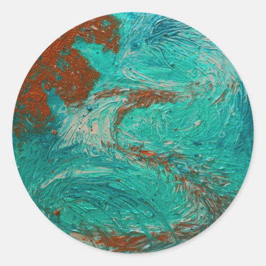 Sticker Rond Léviathan (Devant)
