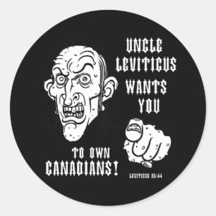 Sticker Rond Leviticus 25:44