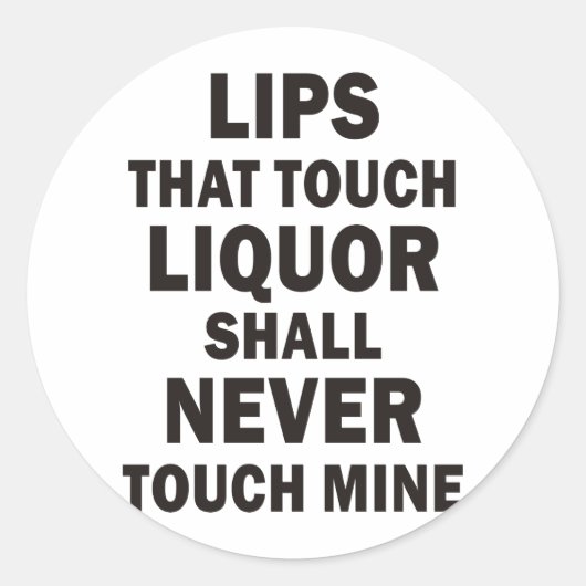 Sticker Rond Lèvres (Devant)