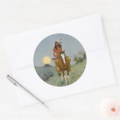 Sticker Rond L'exception (Enveloppe)