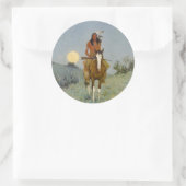 Sticker Rond L'exception (Sac)