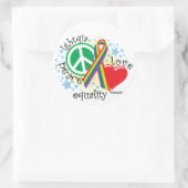 STICKER ROND LGBTQIA PLE (Sac)