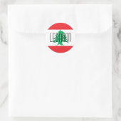 Sticker Rond liban (Sac)