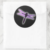 Sticker Rond libellule (Sac)