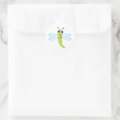 Sticker Rond libellule (Sac)
