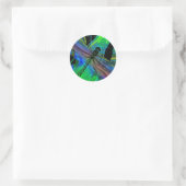 Sticker Rond libellule (Sac)
