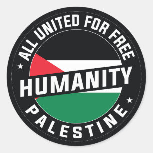 Sticker Rond Libérer la Palestine