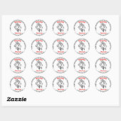 Sticker Rond Libérer la sagesse (Feuille)