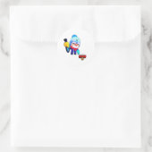 Sticker Rond "Libérer Mayhem : Un guide complet pour bâter (Sac)