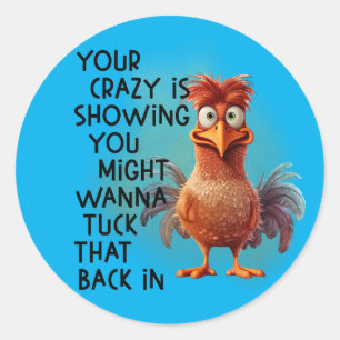 Sticker Rond Libérez Votre Quirk : La Saga Folle