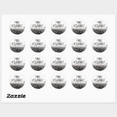 Sticker Rond Libérez-vous (Feuille)