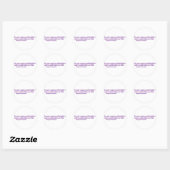 Sticker Rond Liberté (Feuille)