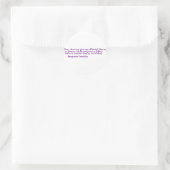 Sticker Rond Liberté (Sac)