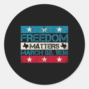 Sticker Rond Liberté S Mars 021