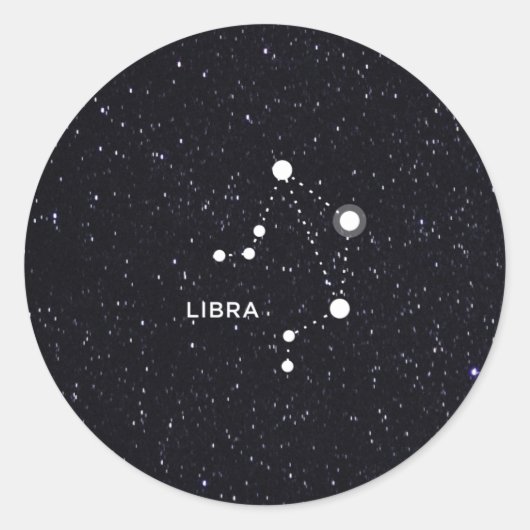 Sticker Rond Libra (Devant)