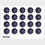 Sticker Rond Libra (Feuille)