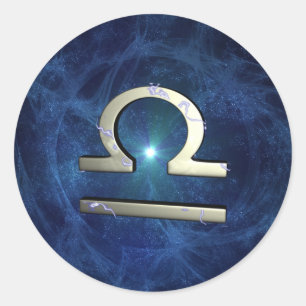 Sticker Rond Libra