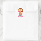 Sticker Rond Libra Zodiac pour enfants (Sac)