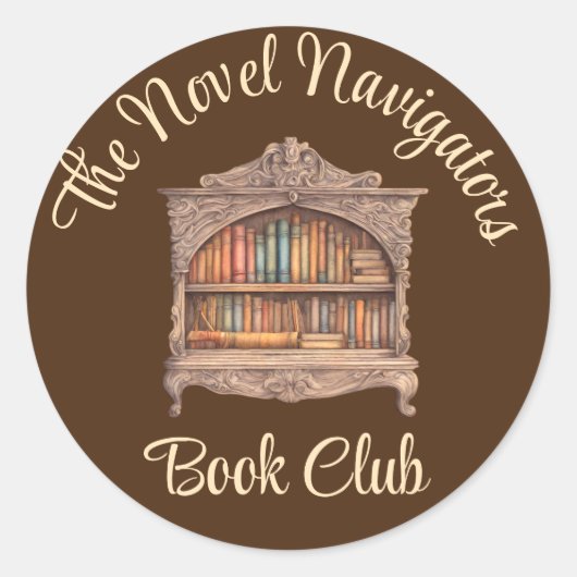 Sticker Rond Librairie Fairytale (Devant)