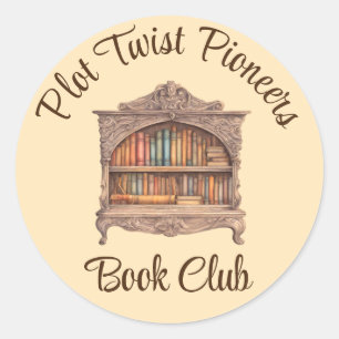 Sticker Rond Librairie Fairytale