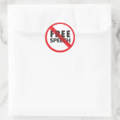 STICKER ROND LIBRE EXPRESSION (Sac)