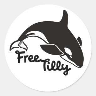 Sticker Rond Libre Tilly