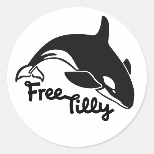 Sticker Rond Libre Tilly (Devant)
