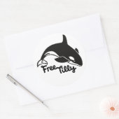 Sticker Rond Libre Tilly (Enveloppe)