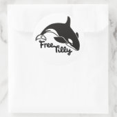 Sticker Rond Libre Tilly (Sac)