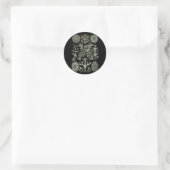 Sticker Rond Lichens (Sac)