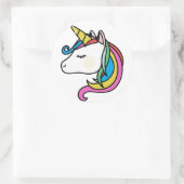Sticker Rond licorne (Sac)