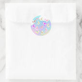 Sticker Rond licorne (Sac)