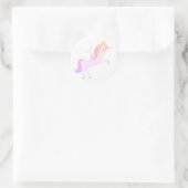 Sticker Rond licorne magique (Sac)