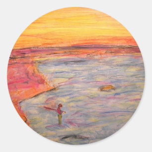 Sticker Rond lier un sur