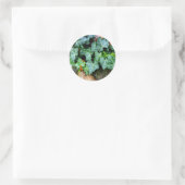 Sticker Rond Lierre et pierre de champ (Sac)