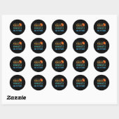 Sticker Rond Life Is Puzzle Enjoy Each Ece _ Jigsaw Puzzle Love (Feuille)