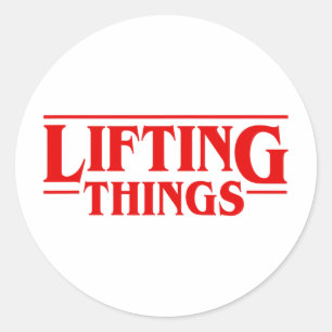 Sticker Rond Lifting Things Funny Deadlift Squat Banch Gym Corp