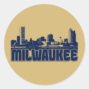 Sticker Rond Ligne aérienne Milwaukee