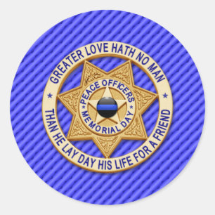 Sticker Rond Ligne Bleue Mince Un-d'un-un-un-un